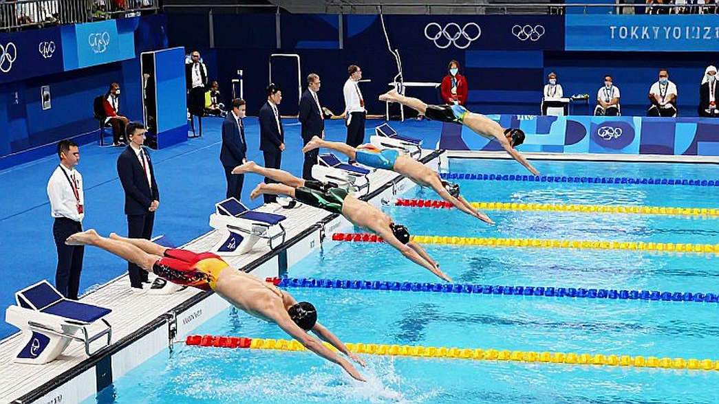 Bảng splits rỗng của bơi lội Việt Nam